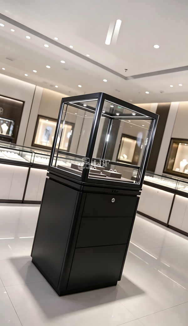 The new light - luxury square independent jewelry display cabinet in 2026 - Image 4