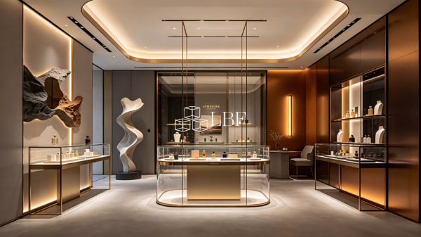 Ceci convient à la création d'un magasin entier pour des marques de bijoux haut de gamme. Il planifie scientifiquement la circulation spatiale, expose de manière centrale des articles de luxe tels que des bagues en diamant et des colliers, renforce l'image de marque haut de gamme, attire des groupes de clients haut de gamme, améliore le taux de conversion des transactions et construit une expérience d'achat immersive.