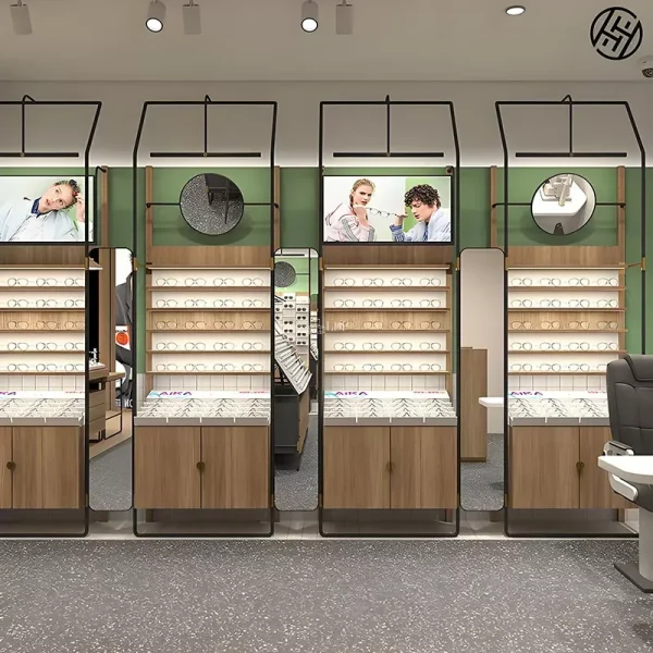 Stainless Steel Floortop Optical Display - Image 3