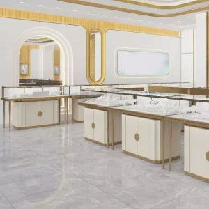 Stainless Steel Jewelry Display Table