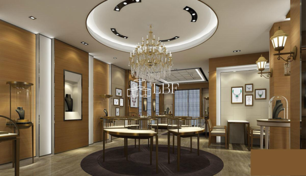 [French Light Luxury] Modern European Classical Style for Jewelry Exhibition Hall - Immagine 3