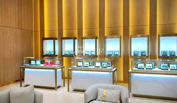 Vitrine de bijouterie