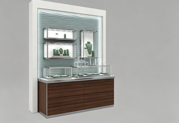 LBF built - in combined display cabinet against the wall - Immagine 4
