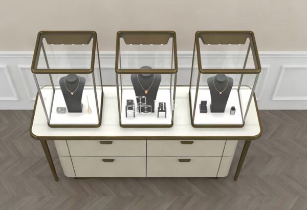 Luxury-Style Jewelry Display Island - Immagine 3