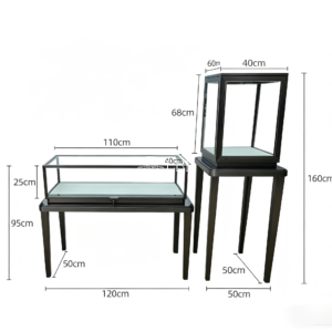 Ideal for high-end jewelry and luxury showrooms, boutiques. Perfect for displaying watches, jewelry and valuables, fits space layout, elevates brand image and attracts high-end customers.