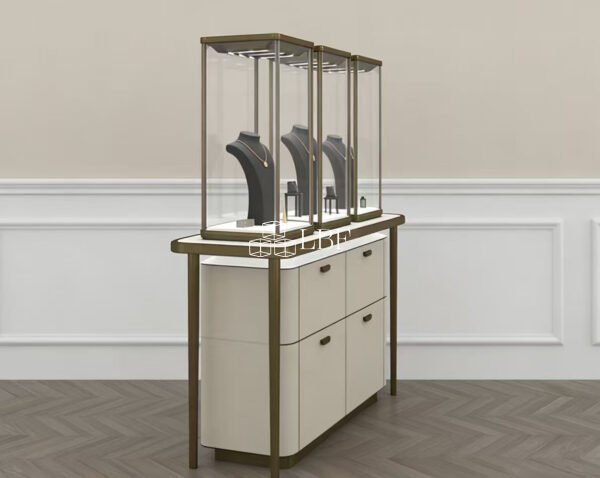 Luxury-Style Jewelry Display Island - Immagine 4