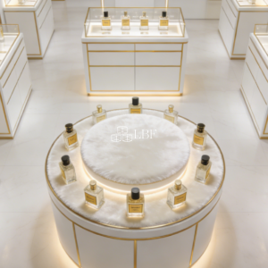 Cosmetics display counter