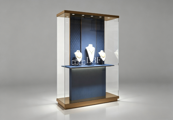 LBF Light - luxury Standing High Display Cabinet Against the Wall - Image 3