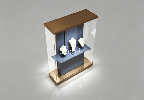 LBF Light - luxury Standing High Display Cabinet Against the Wall - Image 4