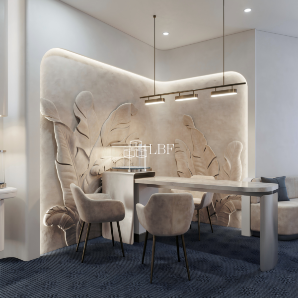 Modern Luxury Jewelry Display Showcase Counter Set - Image 5