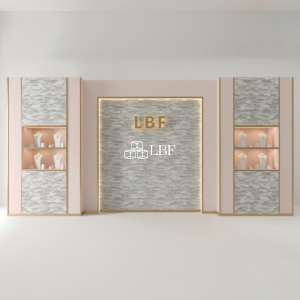 Luxury Jewelry Display Cabinet Custom Design