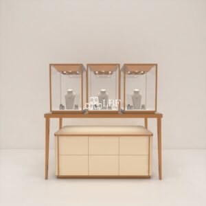 Luxury Jewelry Window Display Cabinet