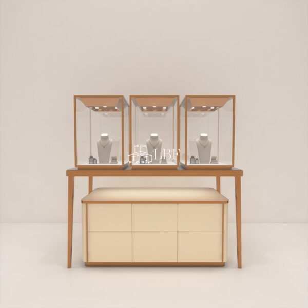 Luxury Jewelry Window Display Cabinet