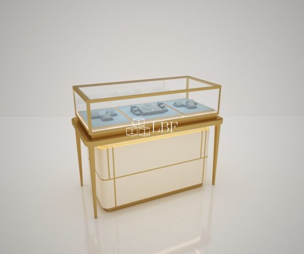 Minimal Gold Border Jewelry Showcase - Bild 3