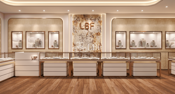 Integrated Full Set Jewelry Store Display Cabinet - Image 4