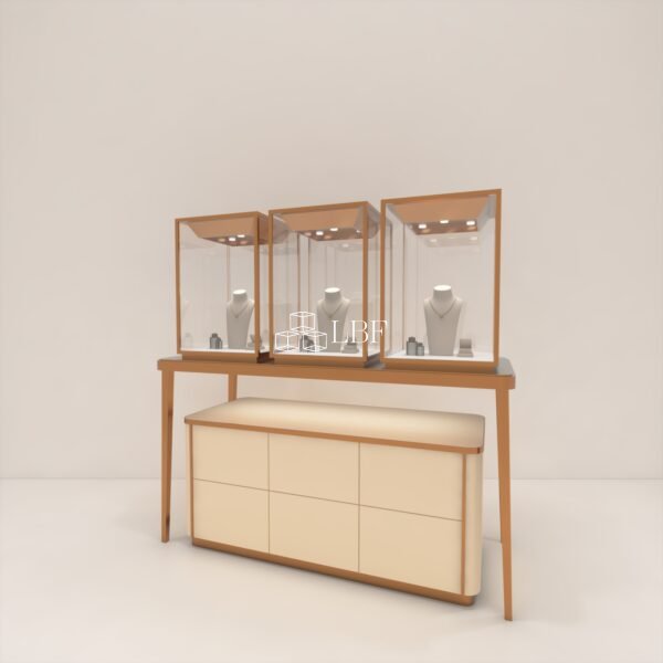Luxury Jewelry Window Display Cabinet - Image 2