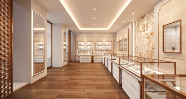 Integrated Full Set Jewelry Store Display Cabinet - Image 3
