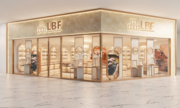 Luxury Round Jewelry Display Space Design · LED Showcase System - Image 4