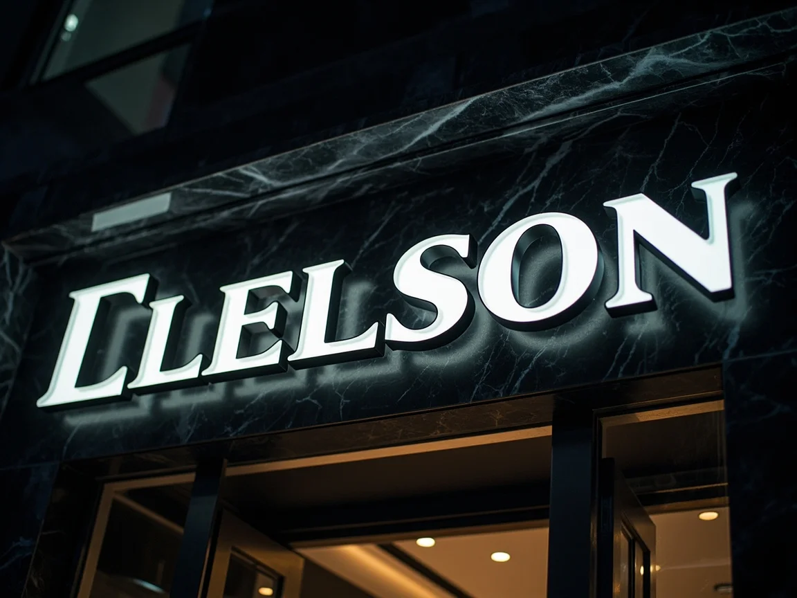 Lettres de logo LED illuminées pour devanture de magasin