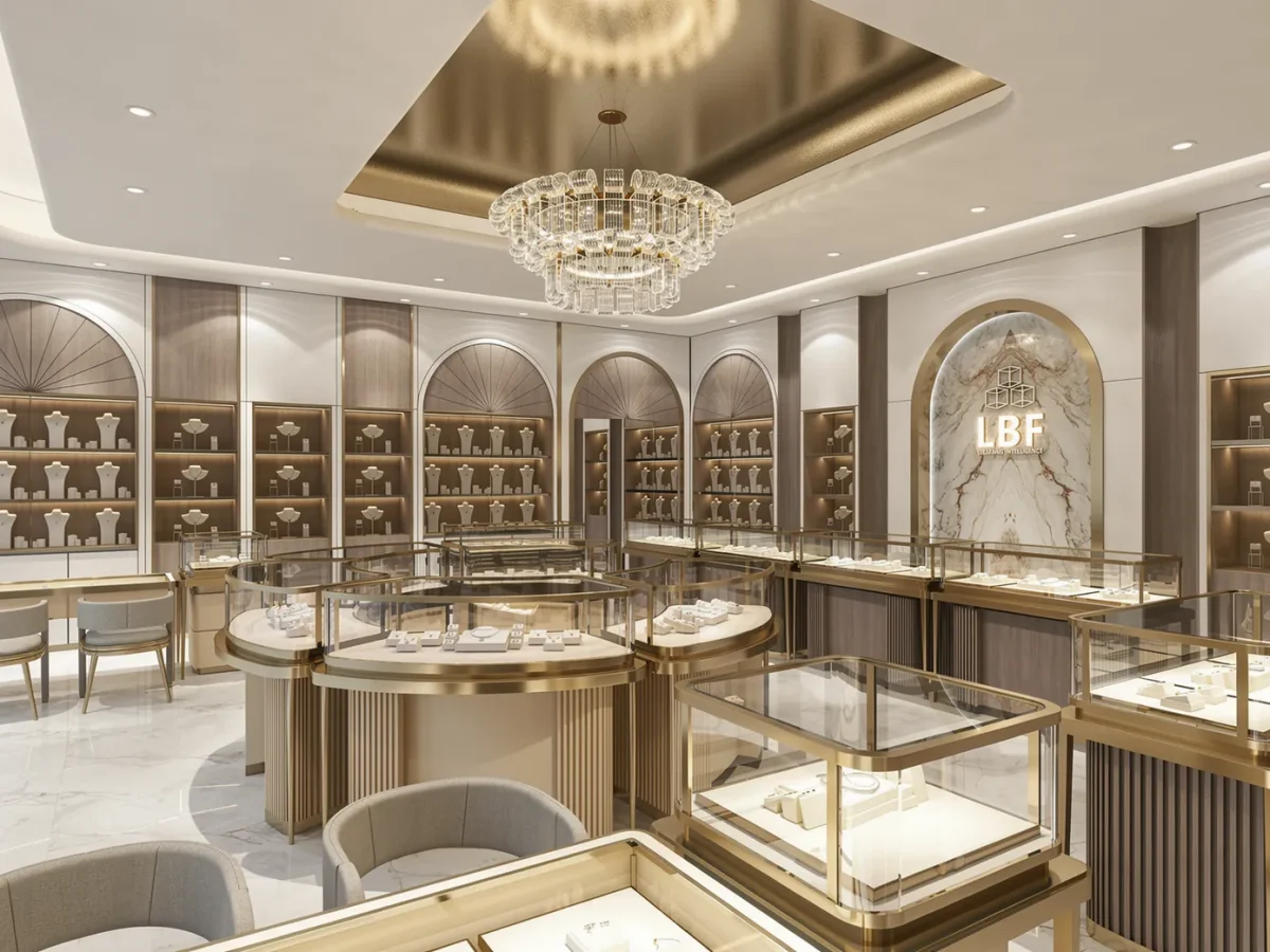 Vitrine en Verre de Luxe pour Boutique