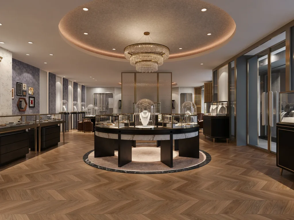 Cosmetics Retail Trends: Backlit Shelves Take the Stage