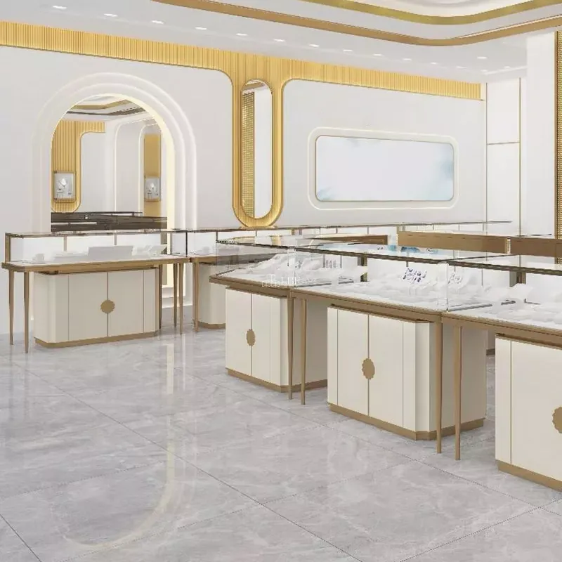 Table de présentation pour bijoux en acier inoxydable