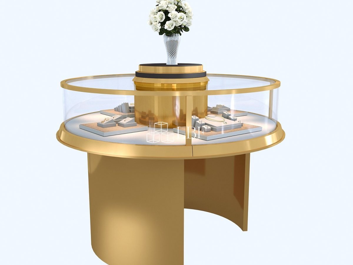 Vitrine Ronde de Luxe