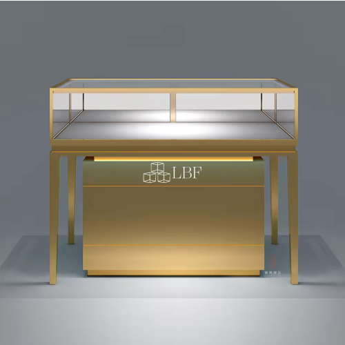 Vitrine d&rsquo;exposition pour bijoux haut de gamme