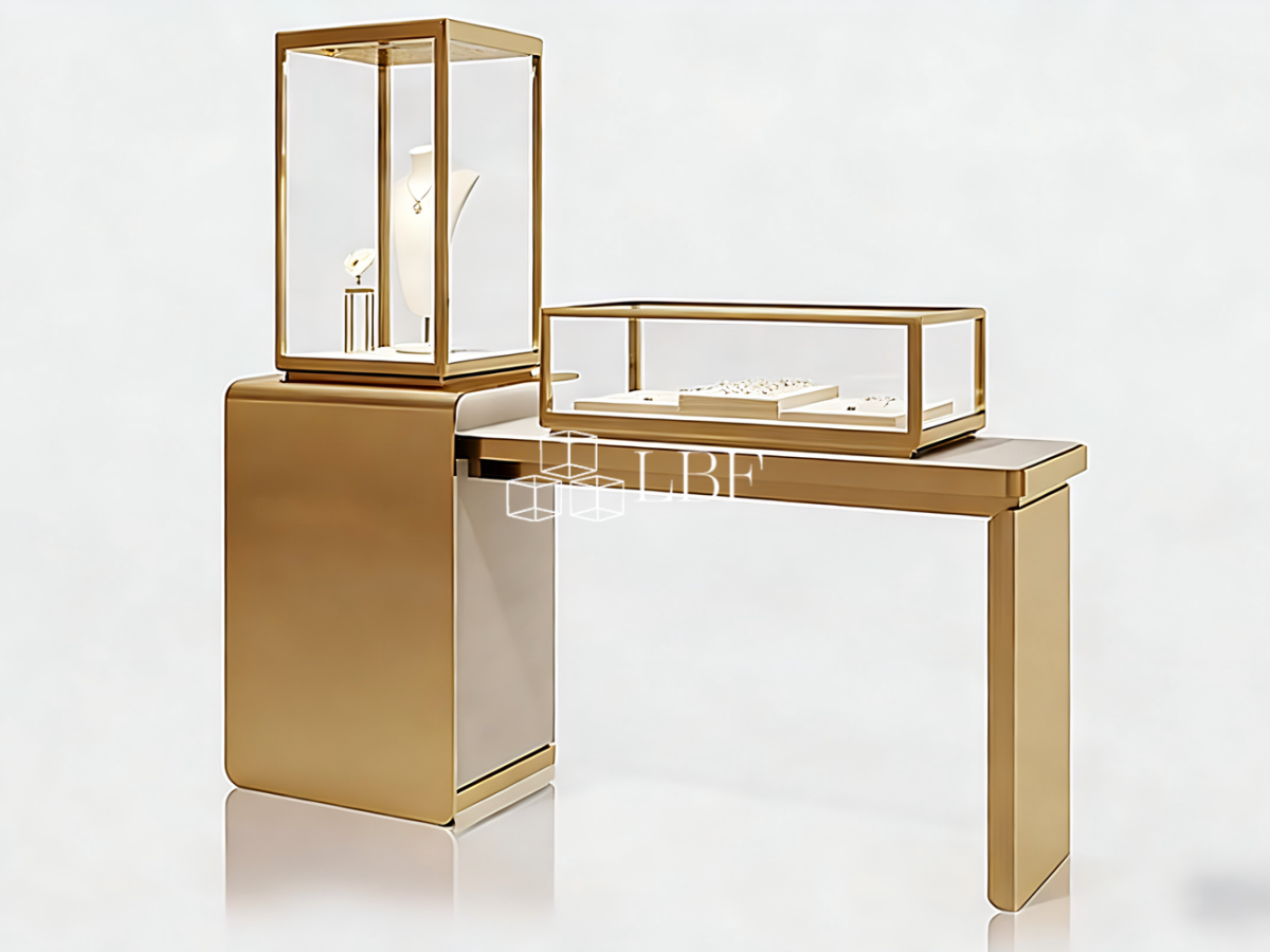 Vitrines d&rsquo;exposition pour bijoux