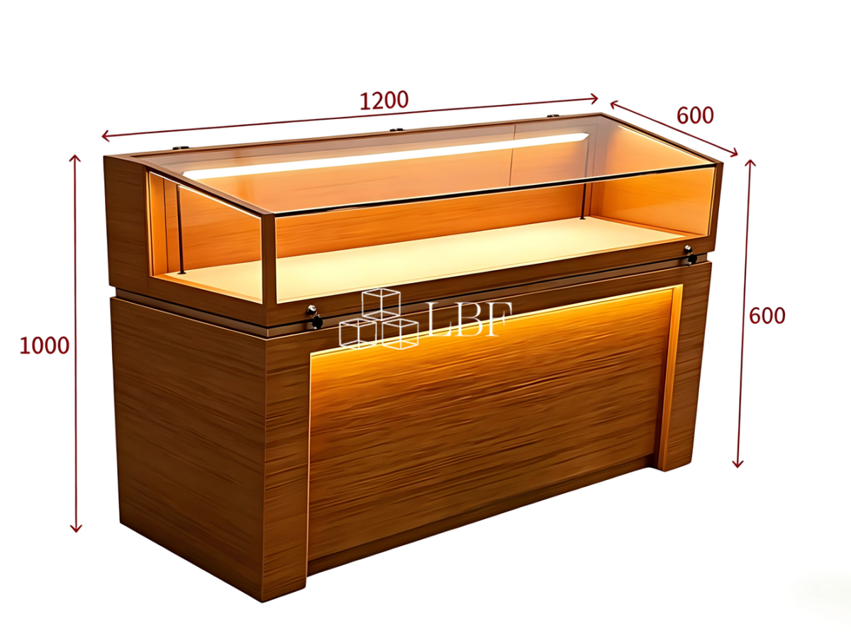 Le nouveau style bois massif – armoire à bijoux basse de LBF