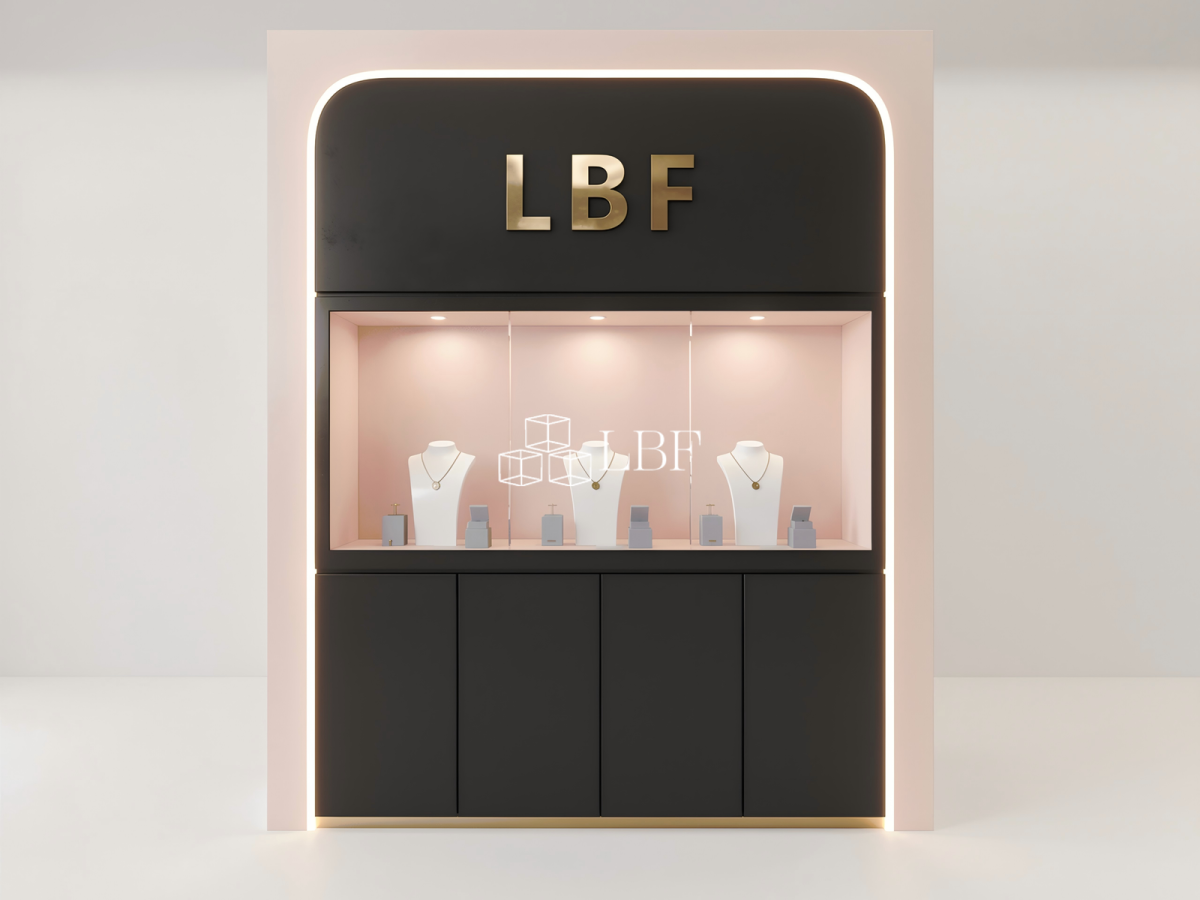 Solution de vitrine de détail pour marques de luxe